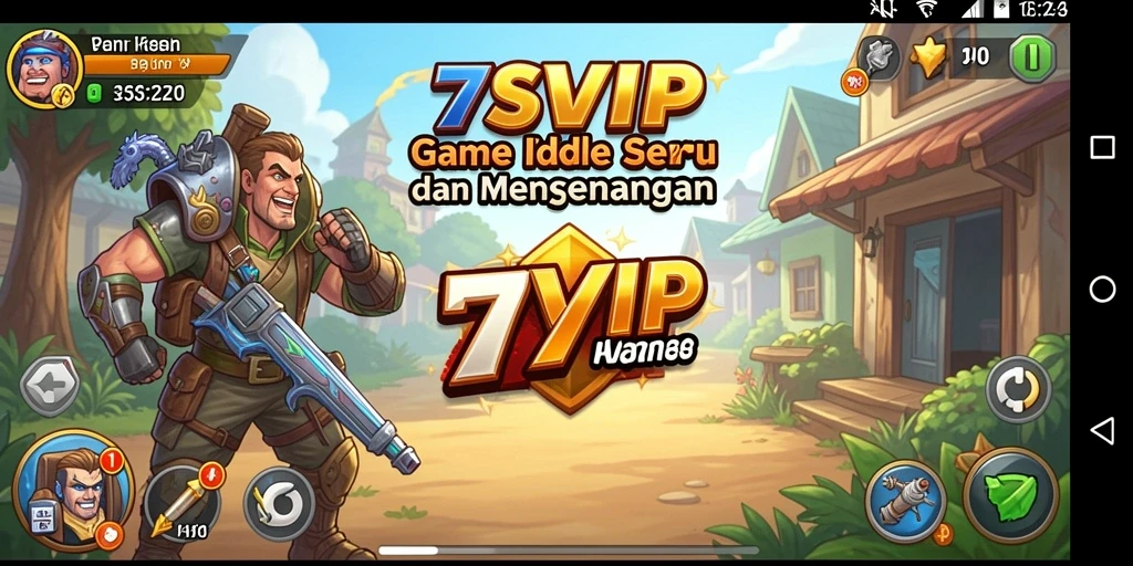 Screenshot gameplay 7SVIP dengan fitur Idle yang menarik.