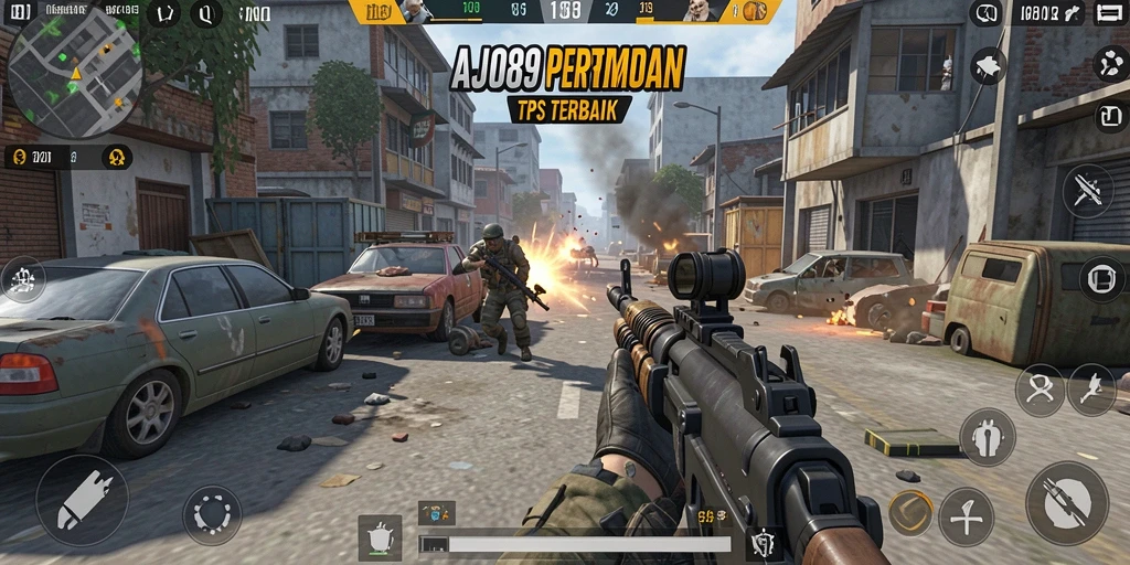 Tampilan gameplay AJO89 yang seru dan penuh aksi.