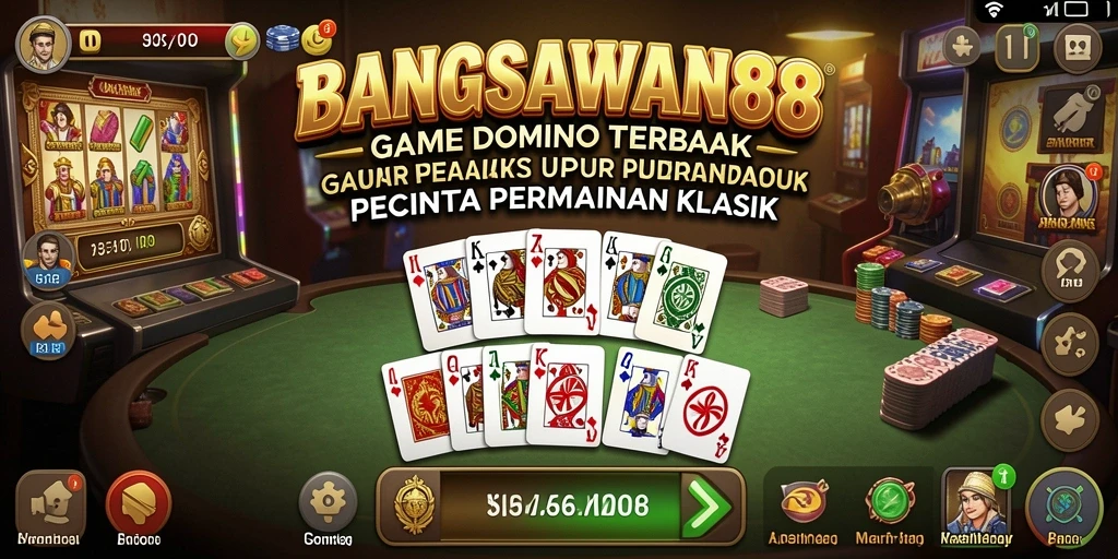 Screenshot gameplay BANGSAWAN88 menampilkan keseruan bermain Domino.