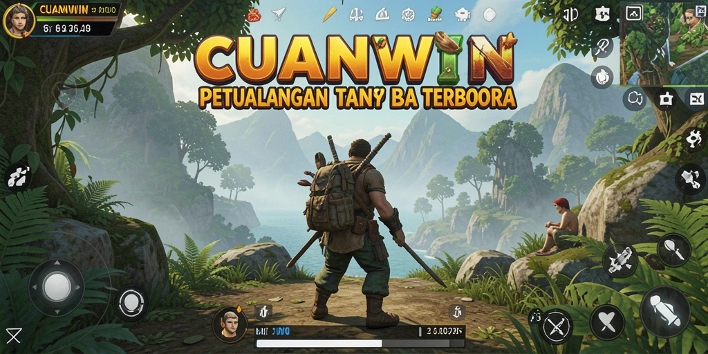 Tampilan gameplay yang memukau dari CUANWIN di dunia terbuka.