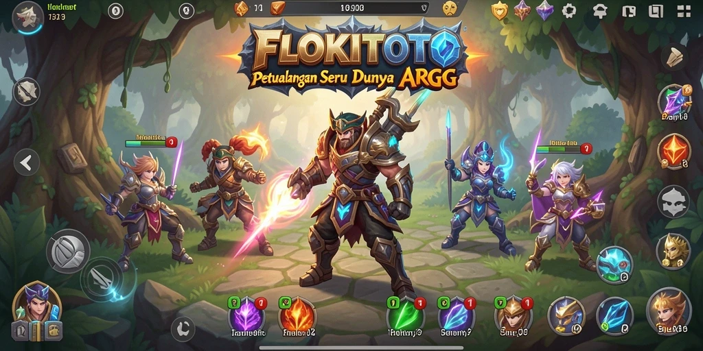 Gameplay seru dan menantang dalam dunia ARPG.