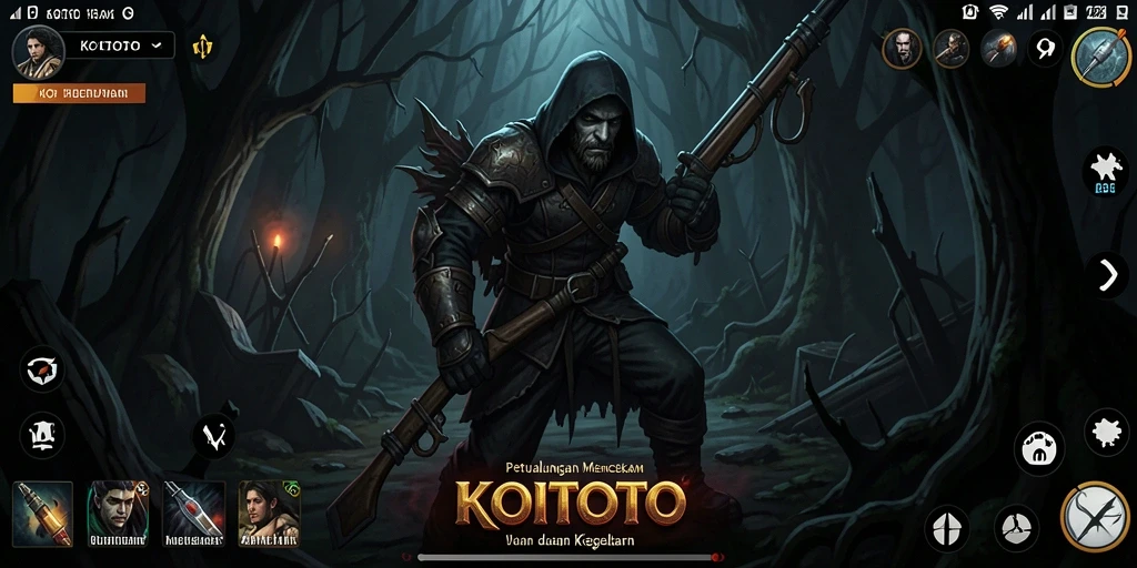 Gameplay mencekam dan suasana horor yang intens.