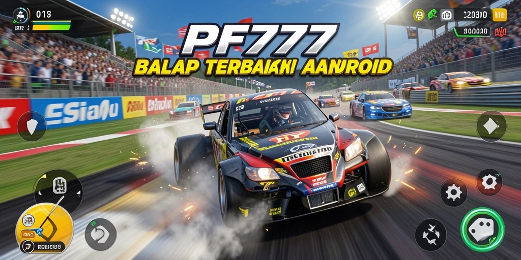 Gameplay PF777 menampilkan balapan menegangkan dengan grafik yang memukau.